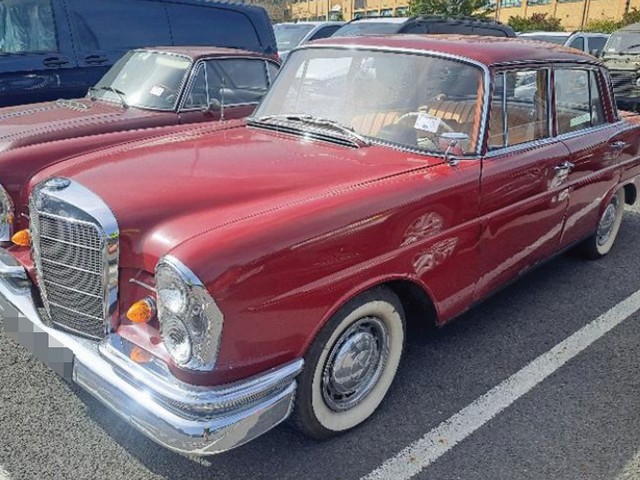 Mercedes 220SB - RoRo - USA